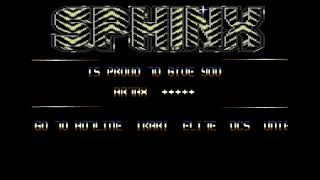 Sphinx  Intro 8 ! Commodore 64 (C64)