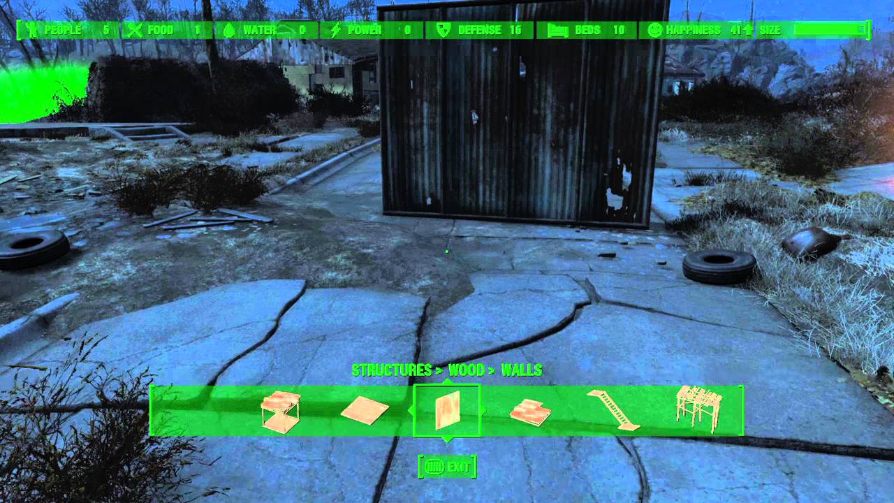 Fallout 4 How To Move An Object In The Workshop Mode Only With The Analog Stick Ps4 Xbox One Youtube