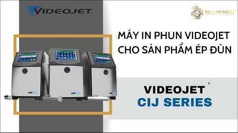 MÁY IN PHUN VIDEOJET CHO SẢN PHẨM ÉP ĐÙN (NHỰA, ỐNG ĐỒNG/THÉP, CAO SU,...) #mayinphunvideojet