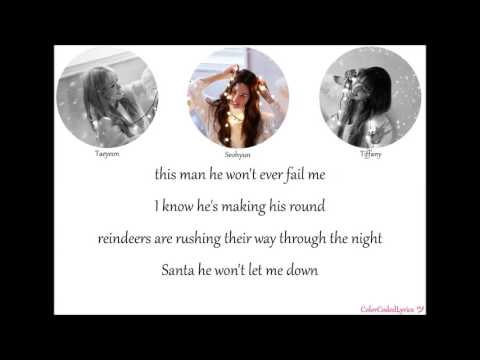 Girls' Generation TaeTiSeo (태티서) - Dear Santa Lyrics English Version
