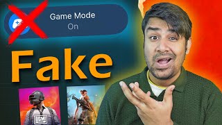 Gaming Mode Is Fake In Android ? - Reality