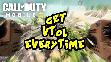 How to get VTOL scorestreak in EVERY MATCH of COD Mobile ( Call Of Duty Mobile )