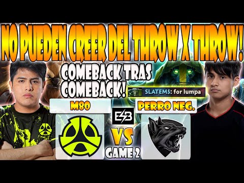 M80 VS PERRO NEGRO BO3[GAME 2]ELIMINACION- K1, DARKMAGO VS SLATEMS-PGL WALLACHIA SEASON 3-DOTA 2-ESB