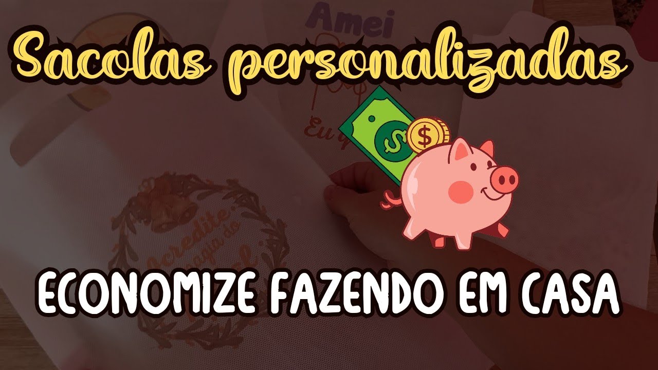 COMO FAZER SACOLAS DE TNT PERSONALIZADAS EM CASA | PASSO A PASSO FÁCIL E ECONÔMICO