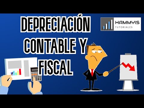 Vídeo: Diferencia Entre La Depreciación Contable Y La Depreciación Fiscal