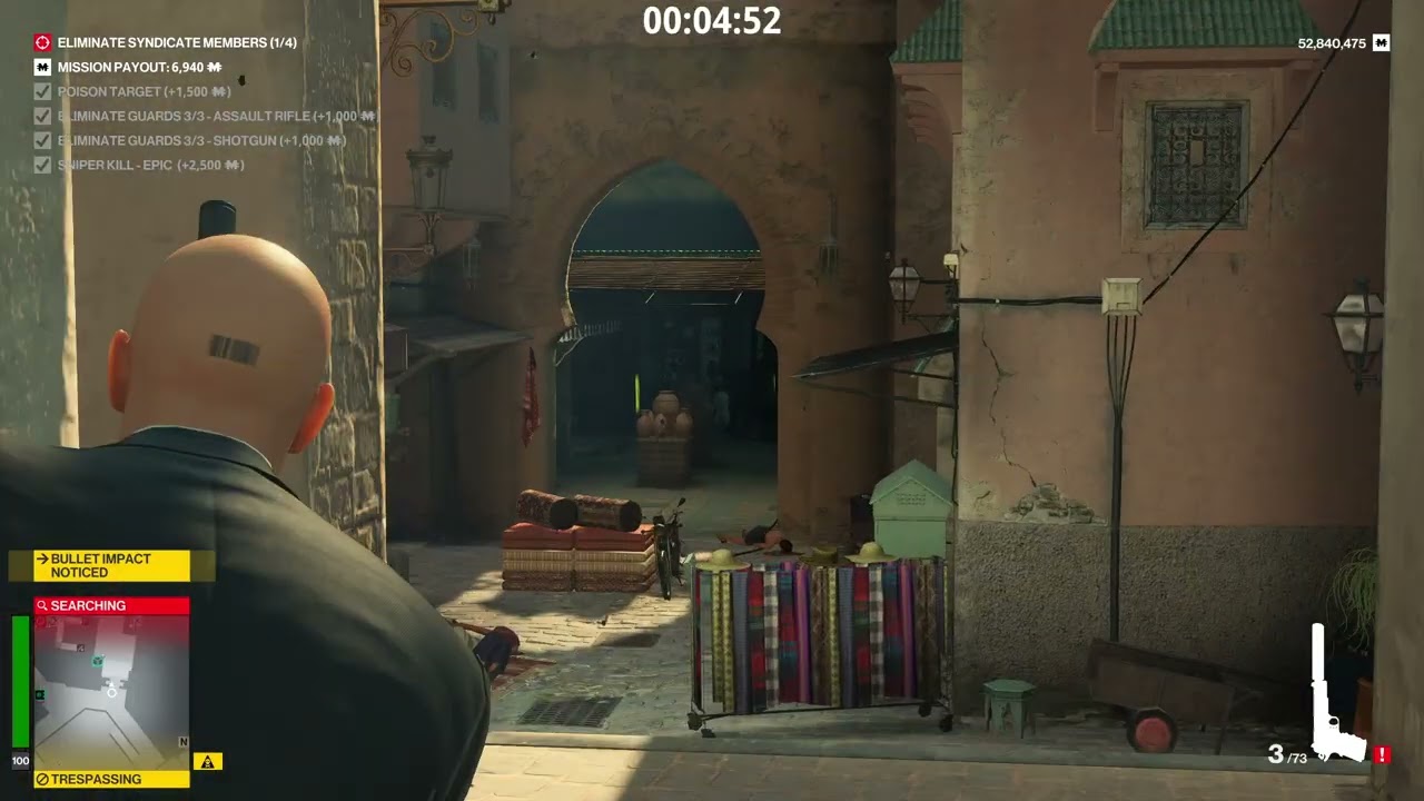 Ultra speed action John Wick moves | Hitman WoA Freelancer