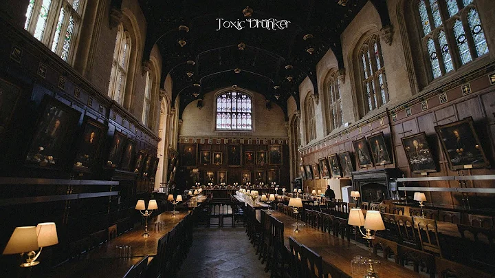 Dark Classical Academia - You’re studying in a large library at midnight 🕯️