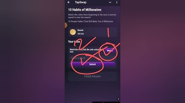 10 Habits of Millionaires Tapswap Code| Today Tapswap Code