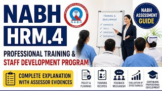 HRM 4 | Professional Training & Staff Development Program | Assessment Guide | NABH 6th Edition