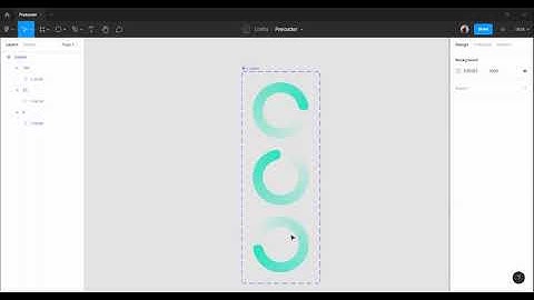 How to Create Loader and Loading Animation in Figma / Interactive Components
