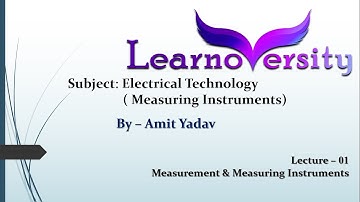 Measuring Instruments | Measurement | Basic Electrical | What is measurement | Basics | Instruments