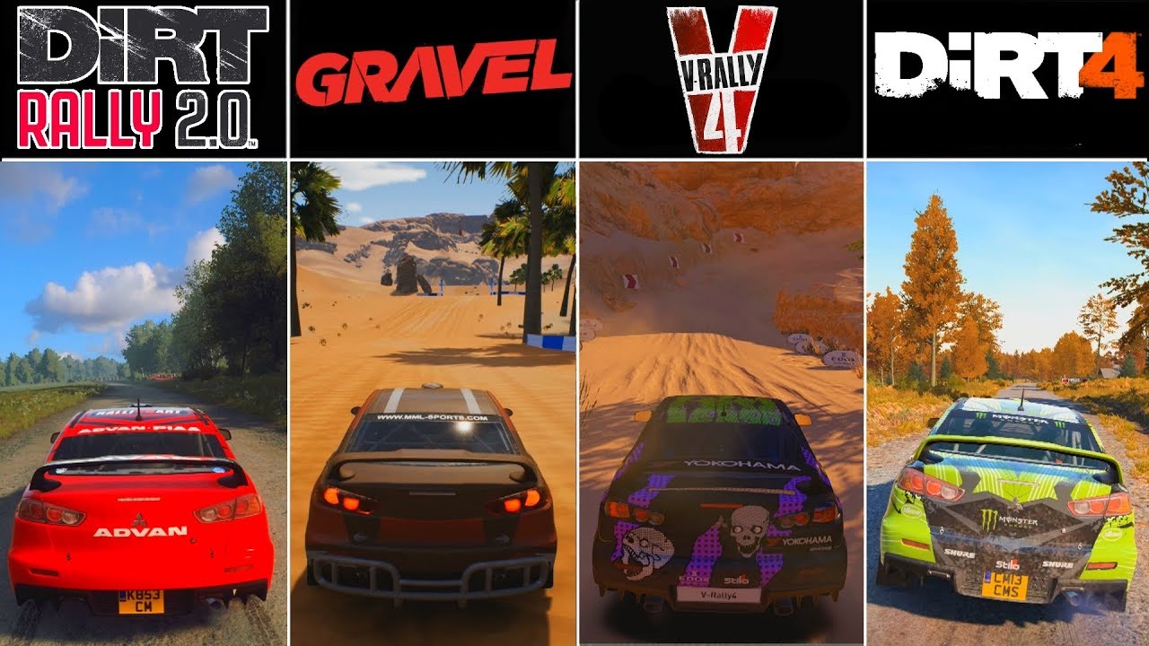 dirt rally 2 vs dirt 4