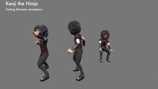 Ninja 3d Kenji animations