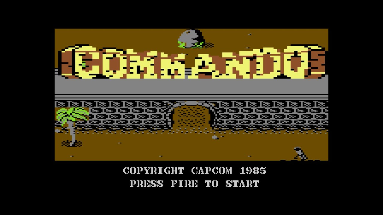 ATARI XL / XE =+ COMMANDO += W.I.P VBXE VERSION 2022 - YouTube