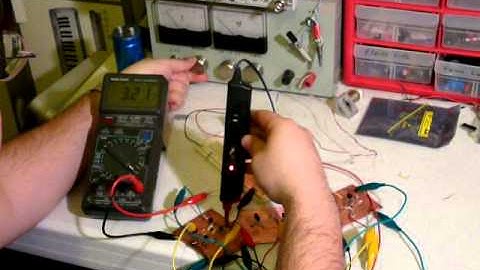 Testing the comparators with the latch