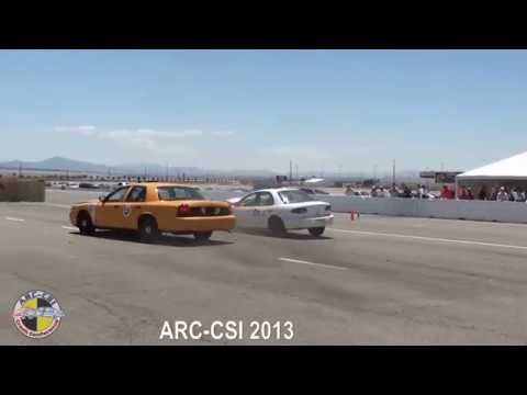 186. Crash Test Ford Crown Victoria vs Stopped Chevy Cavalier #shorts