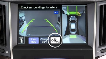 2016 Infiniti Q50 - Back-up Collision Intervention (BCI) System (if so equipped)
