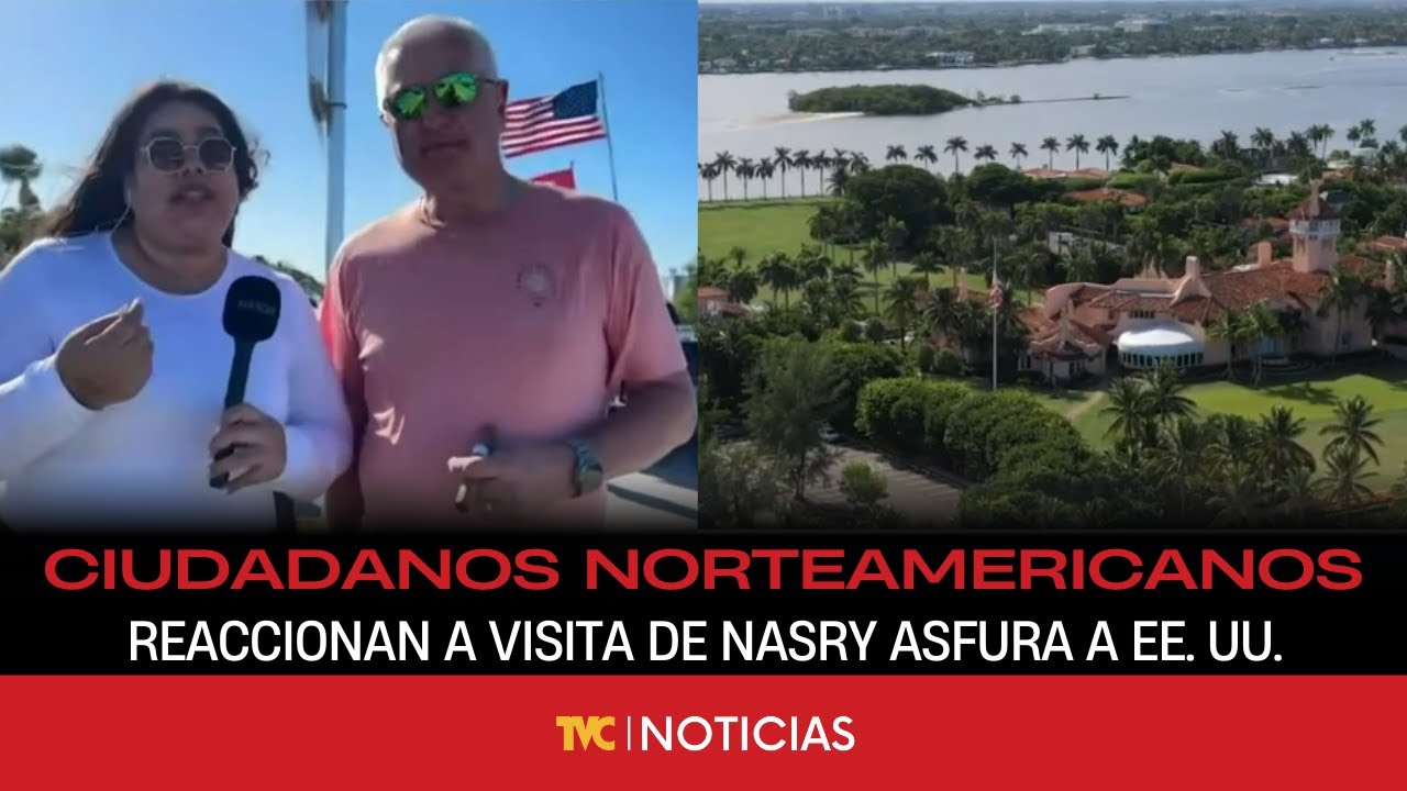 Реакция американских граждан на визит Насри Асфуры в США.