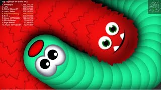 Worms Zone Io Viral Gamenew Record Skill Top 1Slither Snake 2023 Wormhuntgarib Sg Gaming