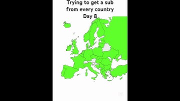 Trying to get a sub from every country day 8