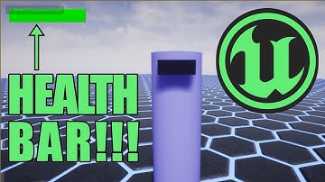 UE4 Beginner Series # 8 - UI and HEALTH BAR!!!