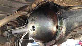 How to change differential gear oil in a 1948 Chevrolet Fleetmaster