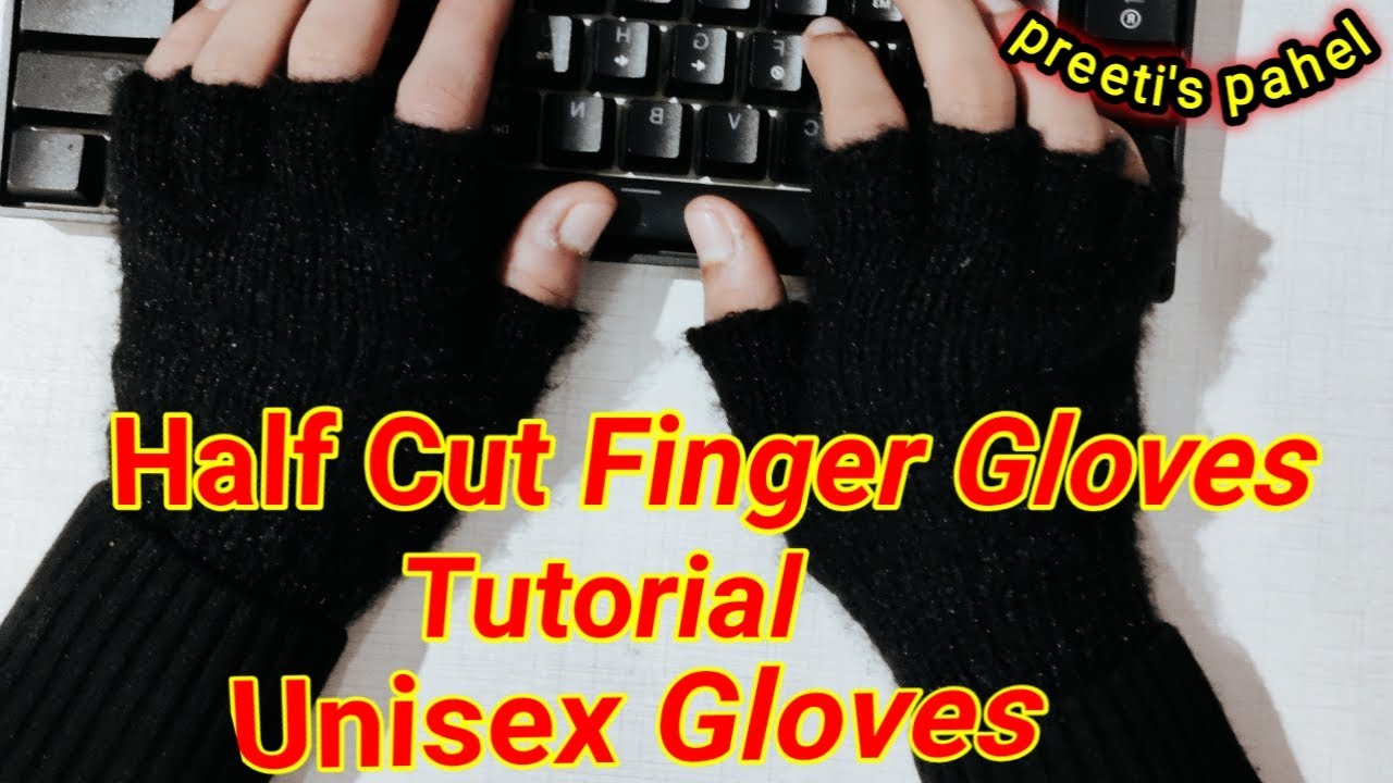Half cut Finger Gloves Unisex Gloves Half Cut Finger Gloves