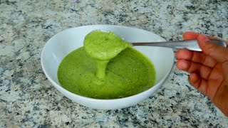 SALSA VERDE sin aguacate  | Tienes que probarla,  te va a encantar.