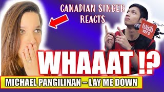 WHAT IN THE WORLD! 🤯 MICHAEL PANGILINAN REACTION - LAY ME DOWN WISH BUS) #musicreactionvideo