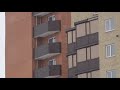 Жители многоэтажек самовольно срезают пожарные лестницы в Петропавловске