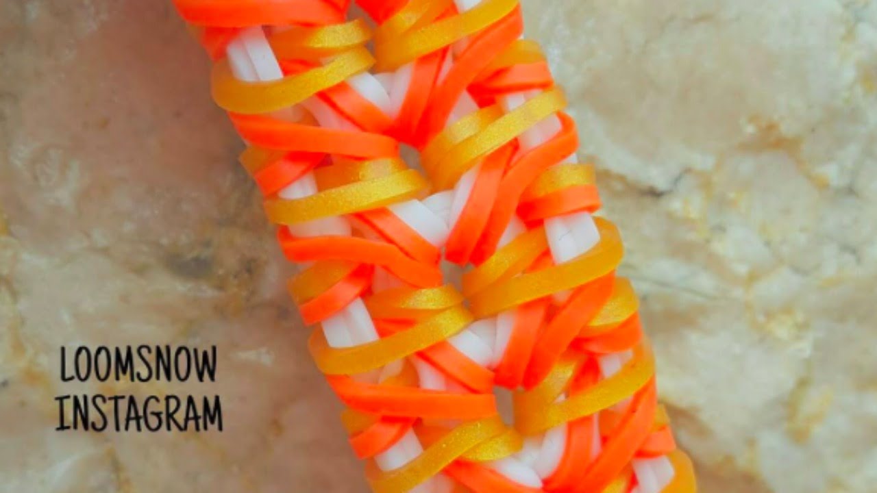 Confetti braid bracelet Loom YouTube