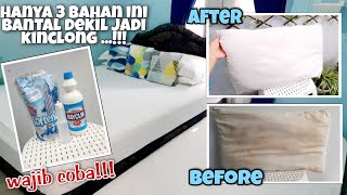 TIPS MENCUCI BANTAL SUPER KOTOR DAN DEKIL JADI KEMBALI PUTIH||Zulaikha Pratiwi||Cleaning Motivation