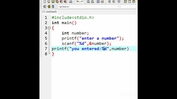 C program to print an integer