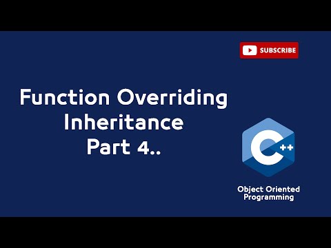 (22) Function Overriding Inheritance part 4 - Object-Oriented Programming (OOP)