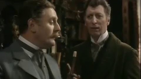 the muted video 1982 Hound of the Baskervilles  episode 1 part 1