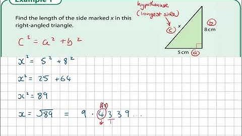 LC OL 19.1 Pythagoras Theorem PART 1