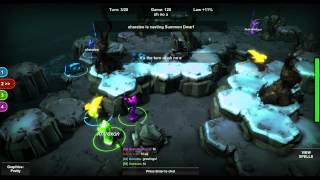 Chaos Reborn Prototype gameplay - browser multiplayer turn-based  strategy