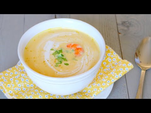 Recette : Soupe de chou-fleur au curry