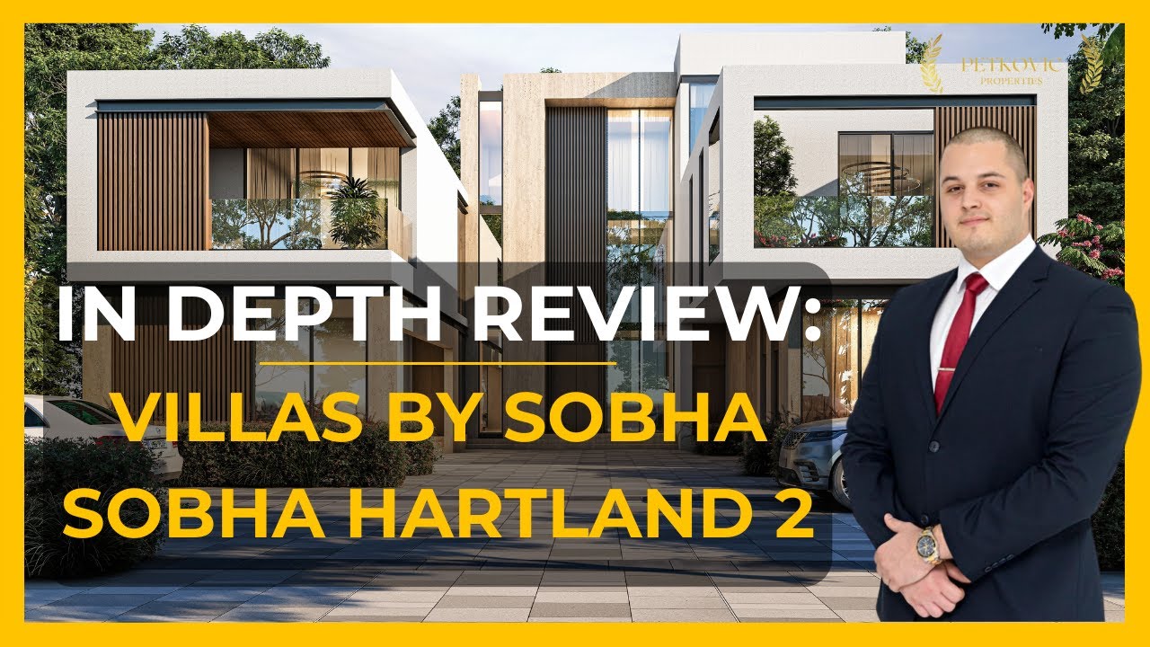 Sobha Hartland 2 Luxury Villas for Sale Dubai - YouTube