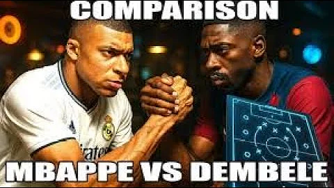 Dembélé vs Mbappé The Ultimate Speed and Dribble Showdown!