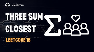 Three sum closest - Leetcode 16