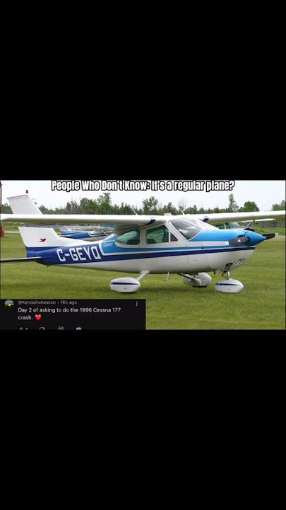 1996 Cessna 177B Crash (The Death of Jessica Dubroff) #airline #planecrash @Kendallwheaton #1996