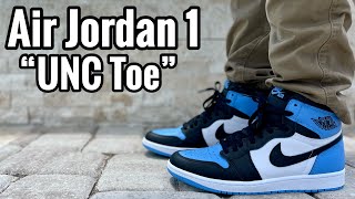 Air Jordan 1 “UNC Toe” Review & On Feet