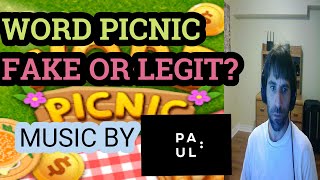 Word Picnic Fun games Legit or Scam First look. Payment. Case study proof. screenshot 5