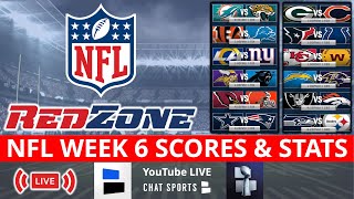 NFL RedZone Live Streaming Scoreboard  NFL Week 6 Scores, Stats,  Highlights, News & Analysis 