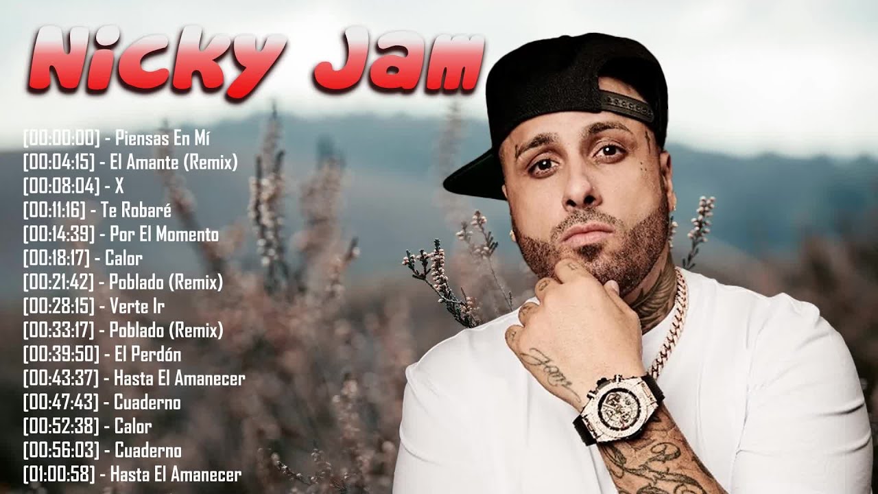 Top 10 canciones Nicky Jam – Reggaetón inolvidable con Hasta el Amanecer y Travesuras
