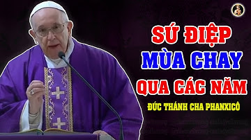 03 Sứ điệp Mùa Chay của Đức Thánh Cha Phanxicô gửi các tín hữu Công Giáo trên toàn thế giới