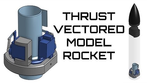 How our THRUST VECTORED Model Rocket will work