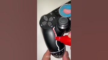 Customizing my controller! Satisfying! #art #viral #shorts