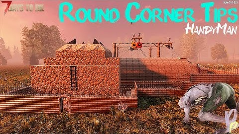 How to make 7m tunnels turn | 7 Days to Die A20 HandyMan